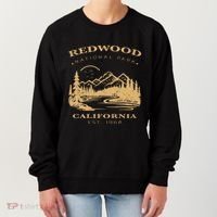 Redwood National Park Hiking Camping Women's Sweatshirt thumb 0