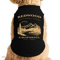 Redwood National Park Hiking Camping Doggie Tank thumb 0