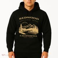 Redwood National Park Hiking Camping Hoodie thumb 2