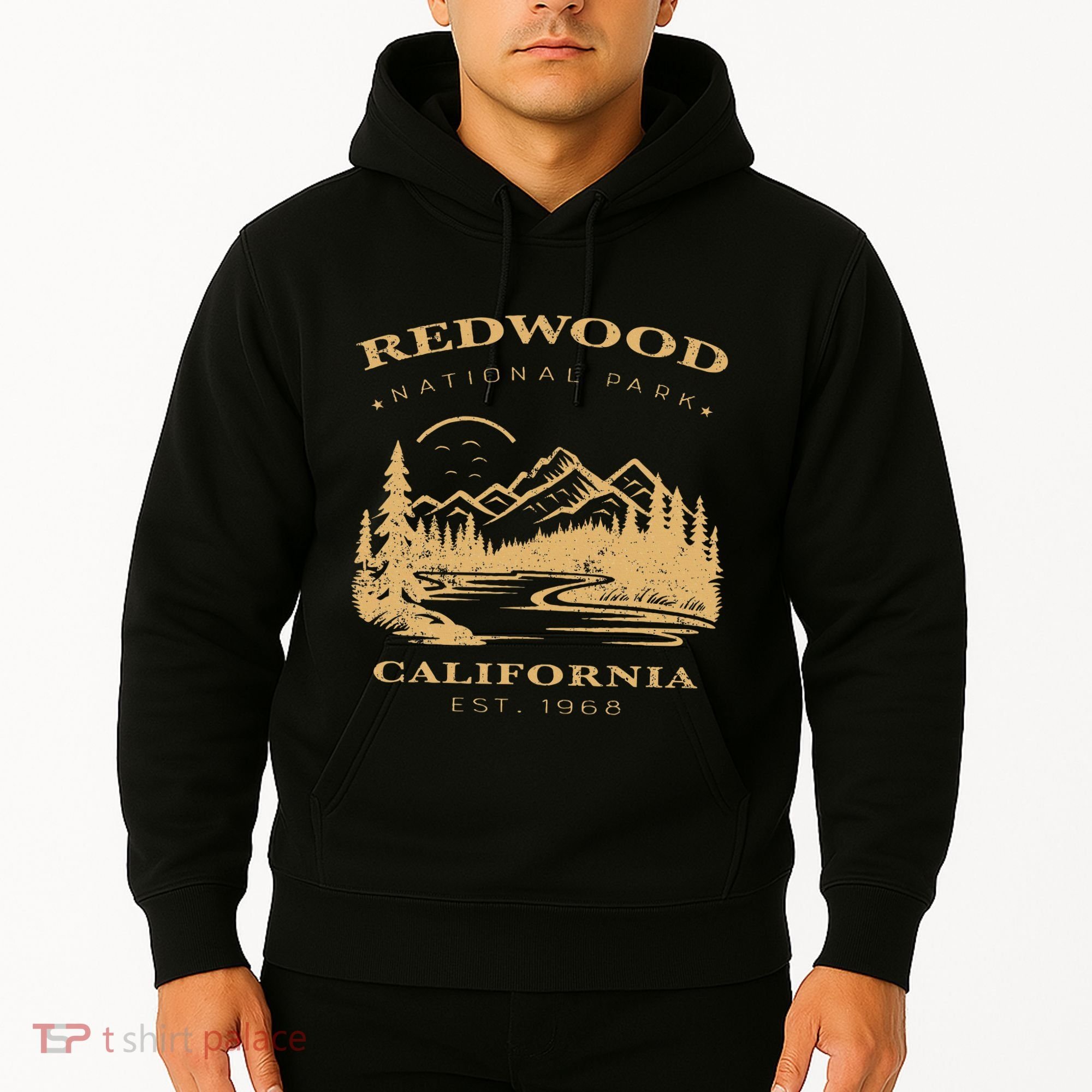 Redwood National Park Hiking Camping Hoodie