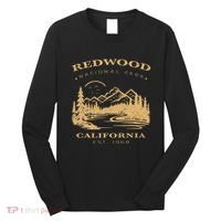 Redwood National Park Hiking Camping Long Sleeve Shirt thumb 0