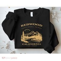 Redwood National Park Hiking Camping Sweatshirt thumb 2