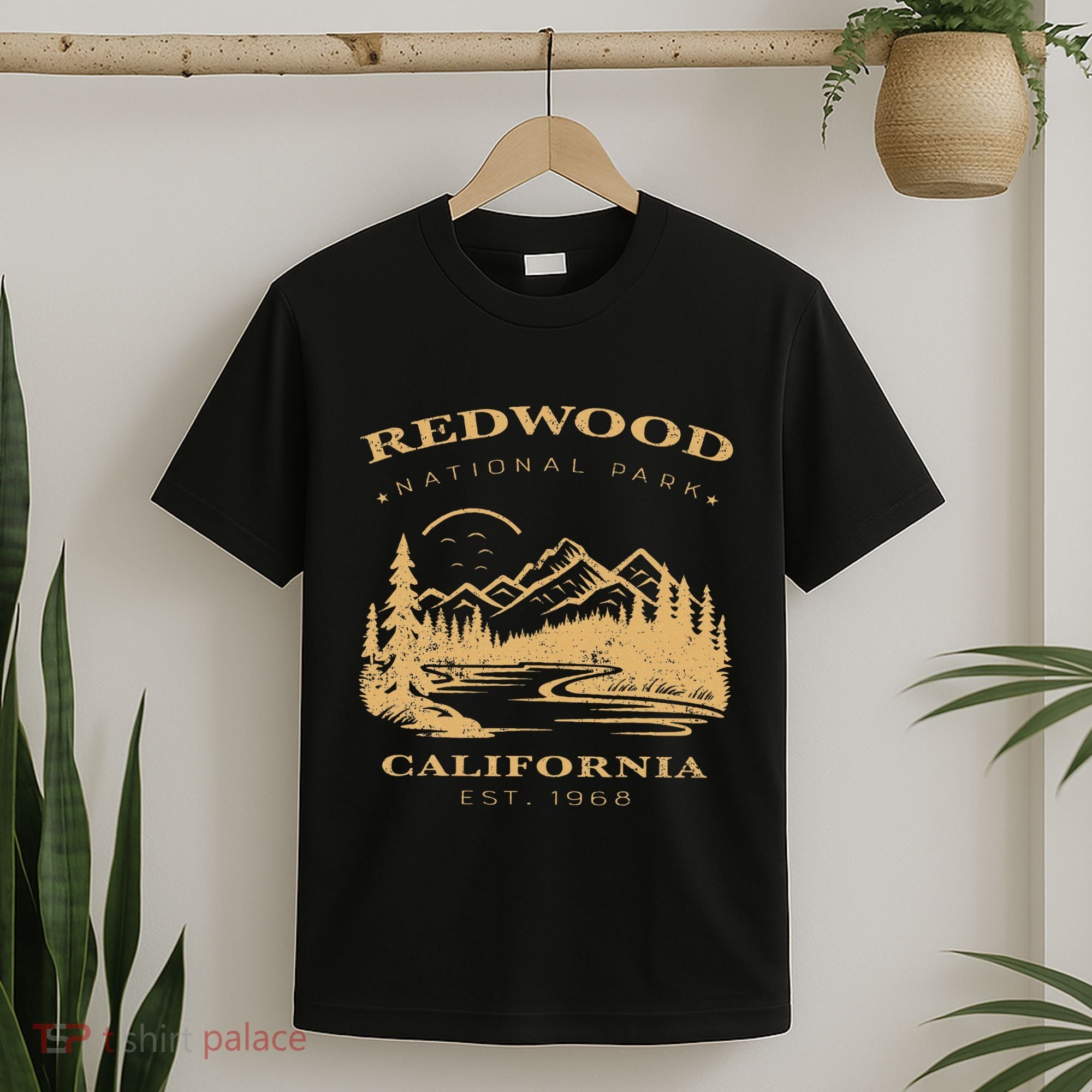 Redwood National Park Hiking Camping T-Shirt