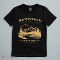 Redwood National Park Hiking Camping T-Shirt thumb 5