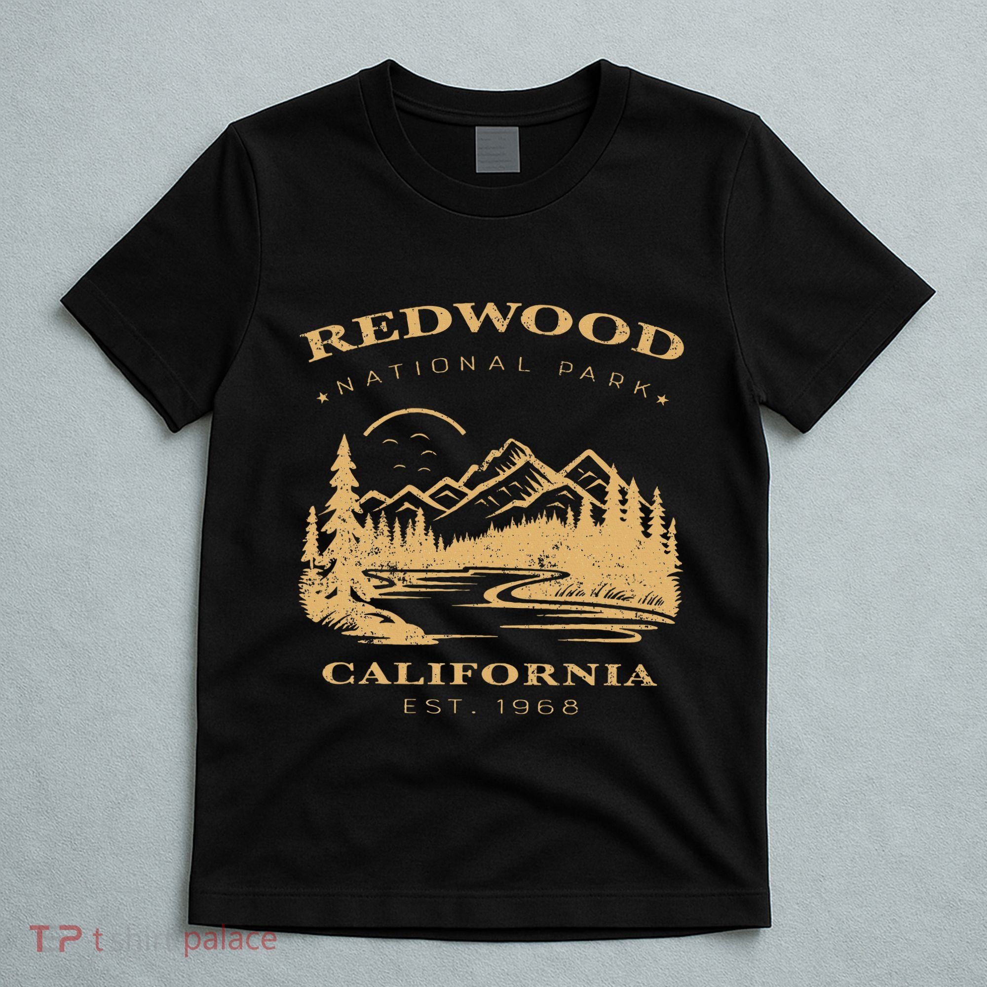 Redwood National Park Hiking Camping T-Shirt
