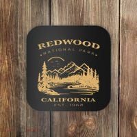 Redwood National Park Hiking Camping Coaster thumb 0