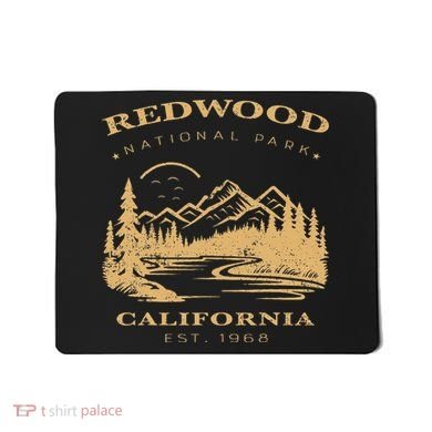 Redwood National Park Hiking Camping Mousepad