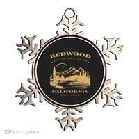Redwood National Park Hiking Camping Ornament thumb 0