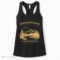 Redwood National Park Hiking Camping Women's Tank Top thumb 0