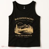 Redwood National Park Hiking Camping Tank Top thumb 2