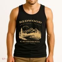 Redwood National Park Hiking Camping Tank Top thumb 3