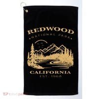 Redwood National Park Hiking Camping Golf Towel thumb 0