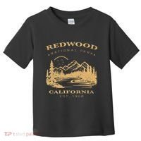Redwood National Park Hiking Camping Toddler T-Shirt thumb 0