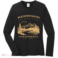 Redwood National Park Hiking Camping Women's Long Sleeve Shirt thumb 0
