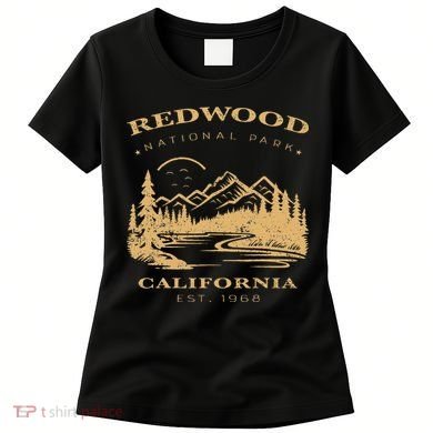 Redwood National Park Hiking Camping Women's T-Shirt
