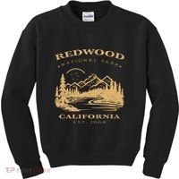 Redwood National Park Hiking Camping Kids Sweatshirt thumb 0