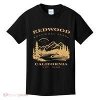 Redwood National Park Hiking Camping Kids T-Shirt thumb 0
