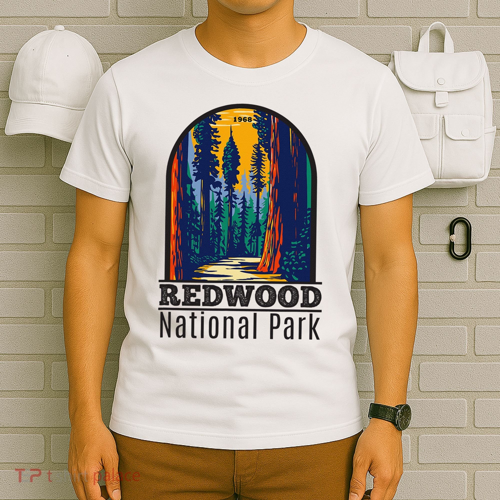 Redwood National Park Vintage T-Shirt