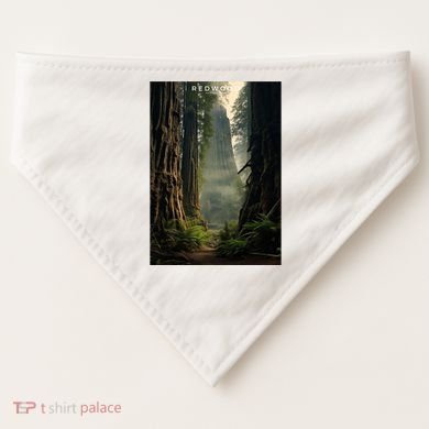 Redwood National Park USA-Made Doggie Bandana