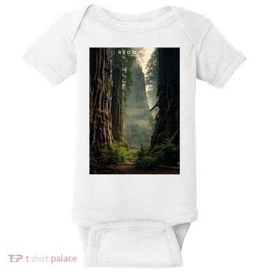 Redwood National Park Baby Bodysuit