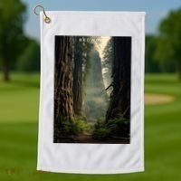 Redwood National Park Golf Towel thumb 1