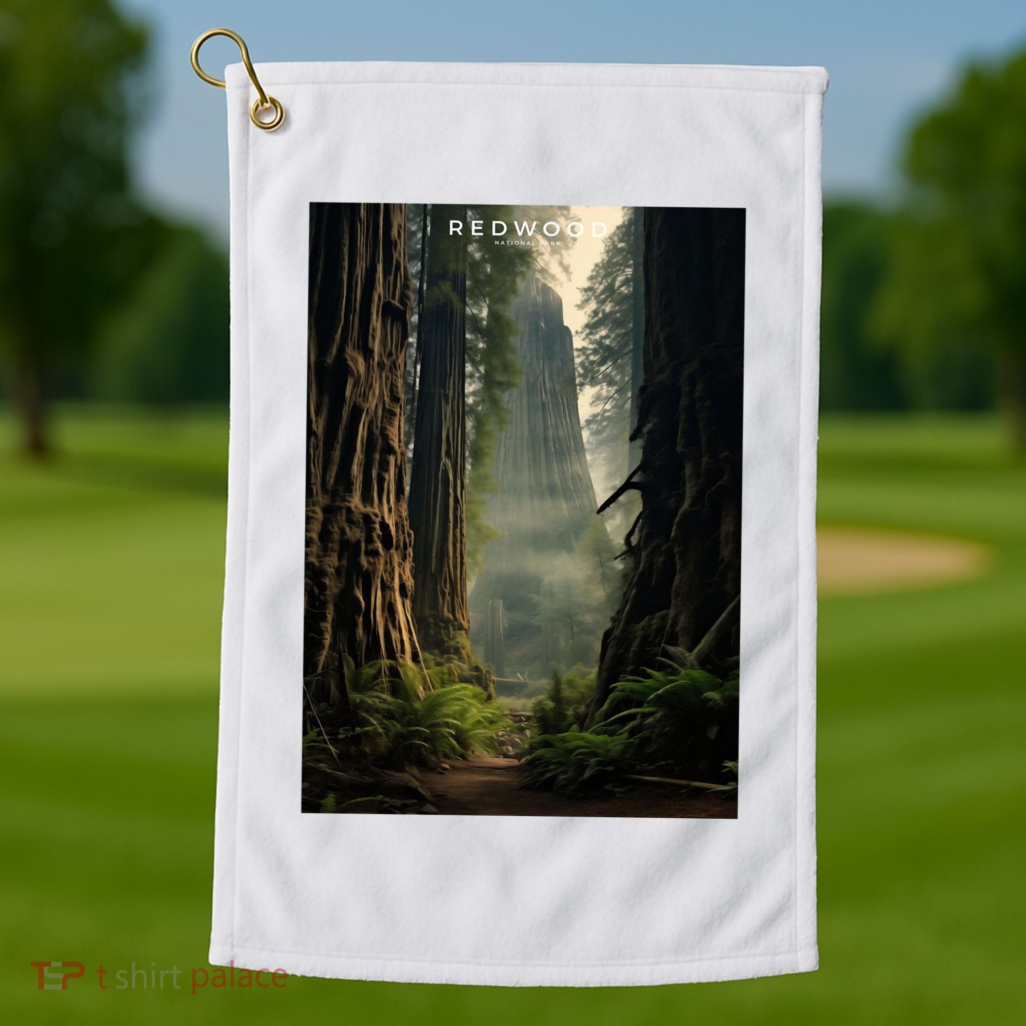 Redwood National Park Golf Towel