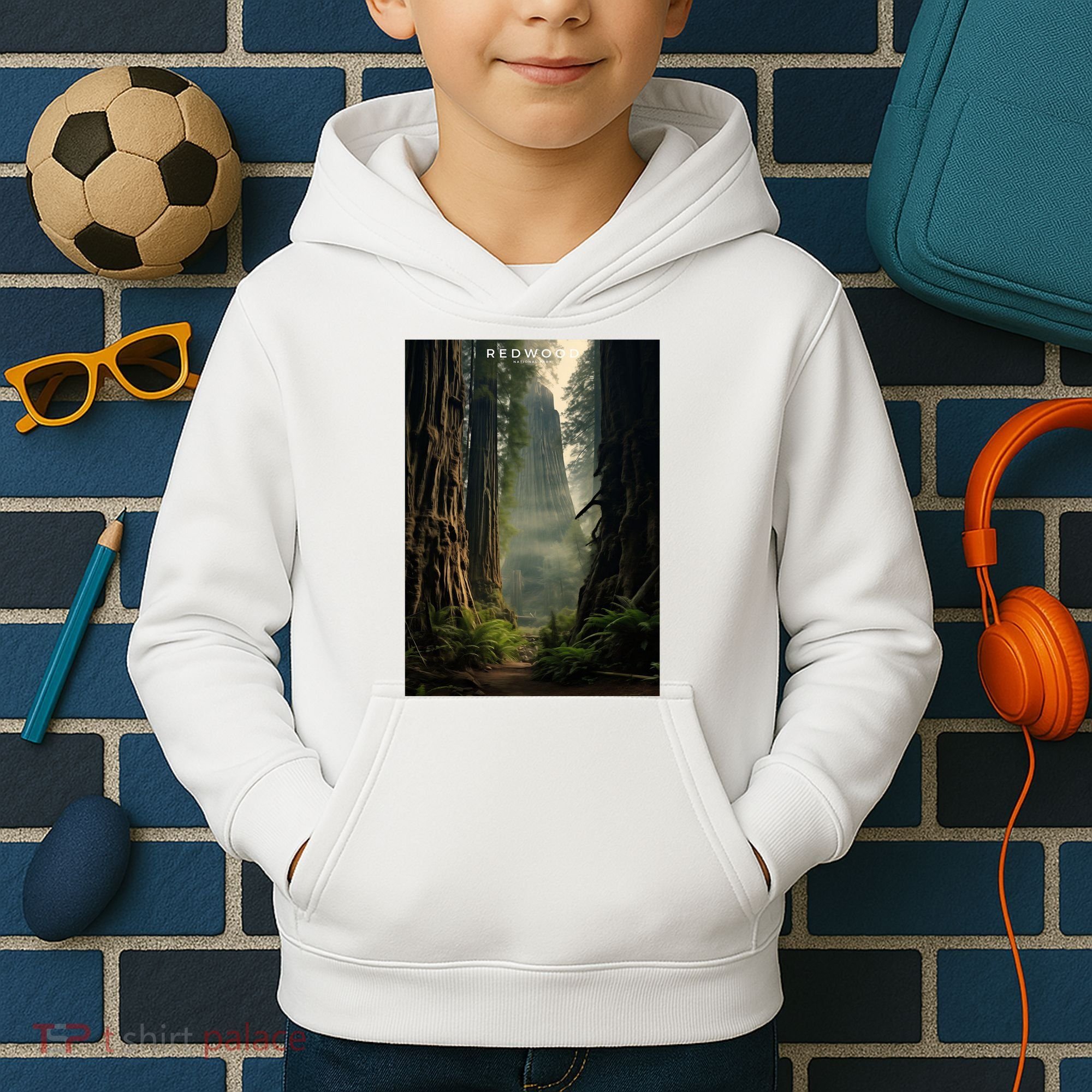 Redwood National Park Kids Hoodie