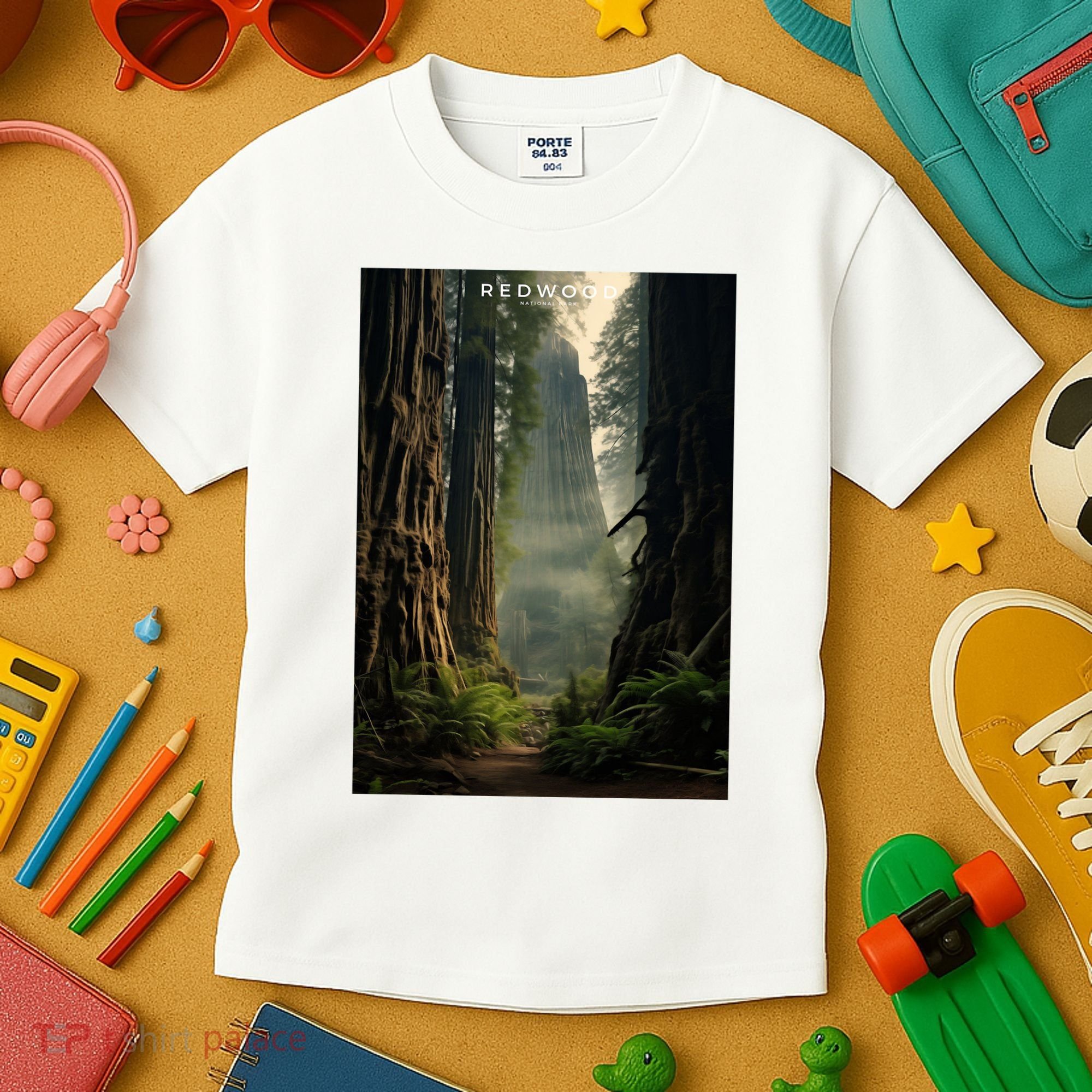 Redwood National Park Kids T-Shirt