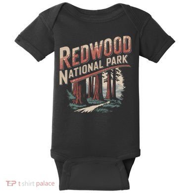 Redwood National Park Baby Bodysuit