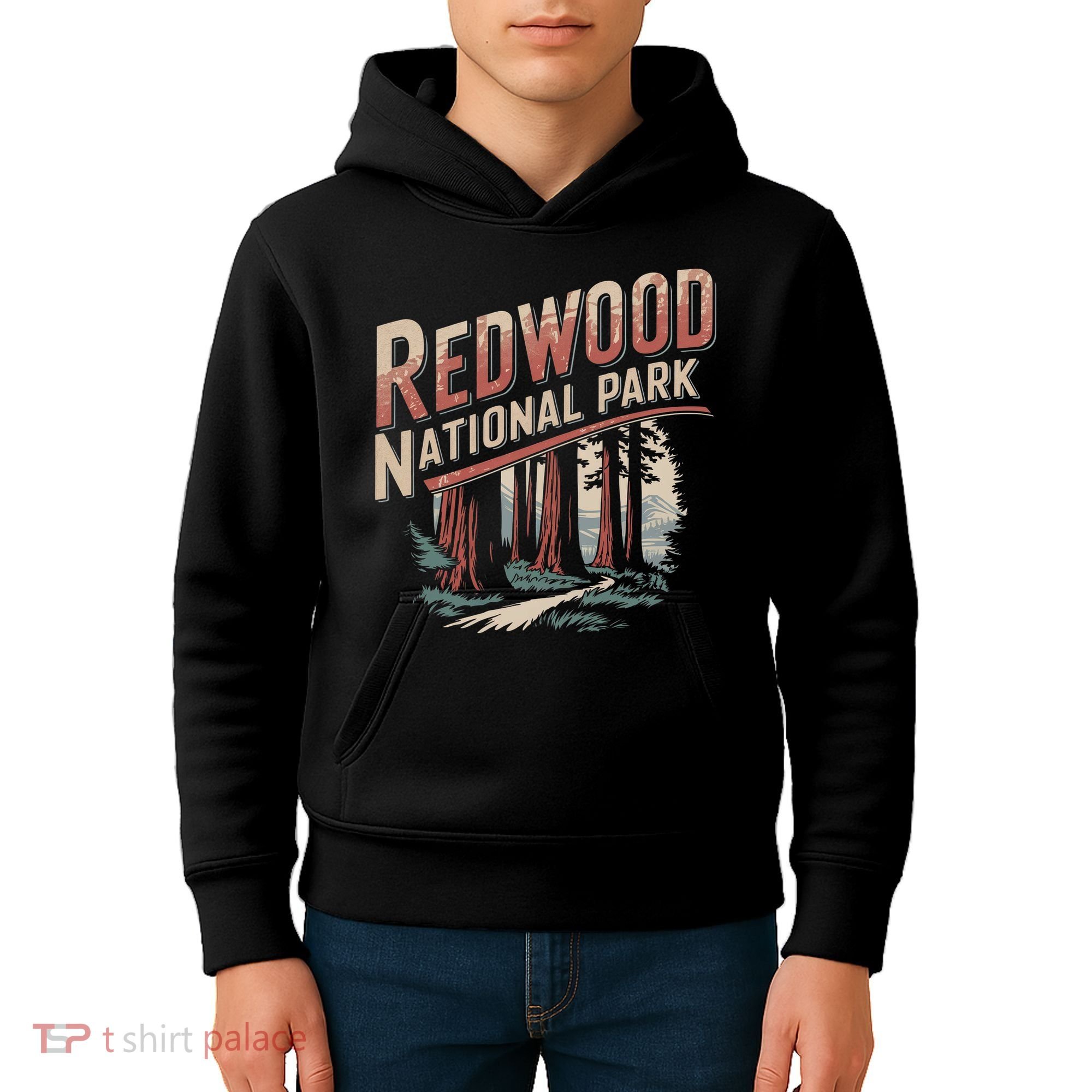 Redwood National Park Kids Hoodie