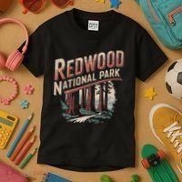 Redwood National Park Kids T-Shirt thumb 3