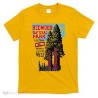 Redwood National Parks California Agedd Look Vintage T-Shirt thumb 0