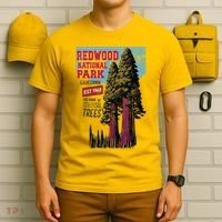 Redwood National Parks California Agedd Look Vintage T-Shirt thumb 6