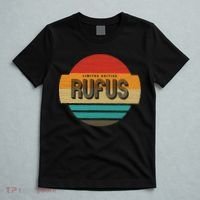Rufus Name Retro Vintage Sunset Limited Edition T-Shirt thumb 5