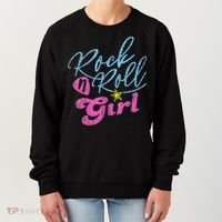 Rock N Roll Girl Purple Darla Women's Sweatshirt thumb 0