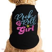 Rock N Roll Girl Purple Darla Doggie Tank thumb 0