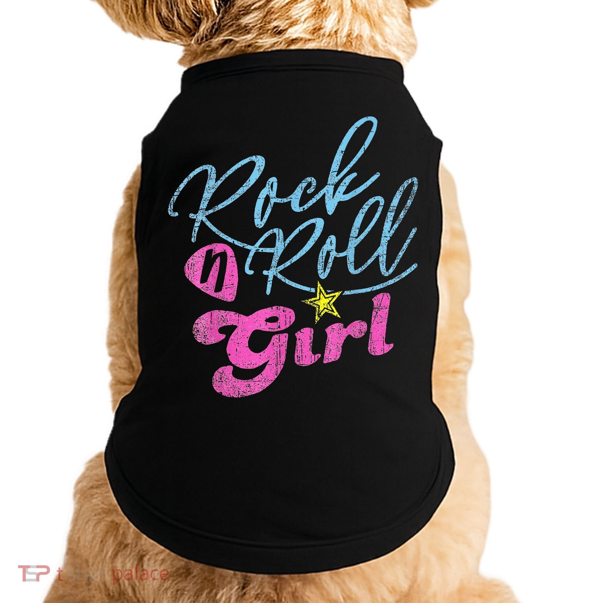 Rock N Roll Girl Purple Darla Doggie Tank