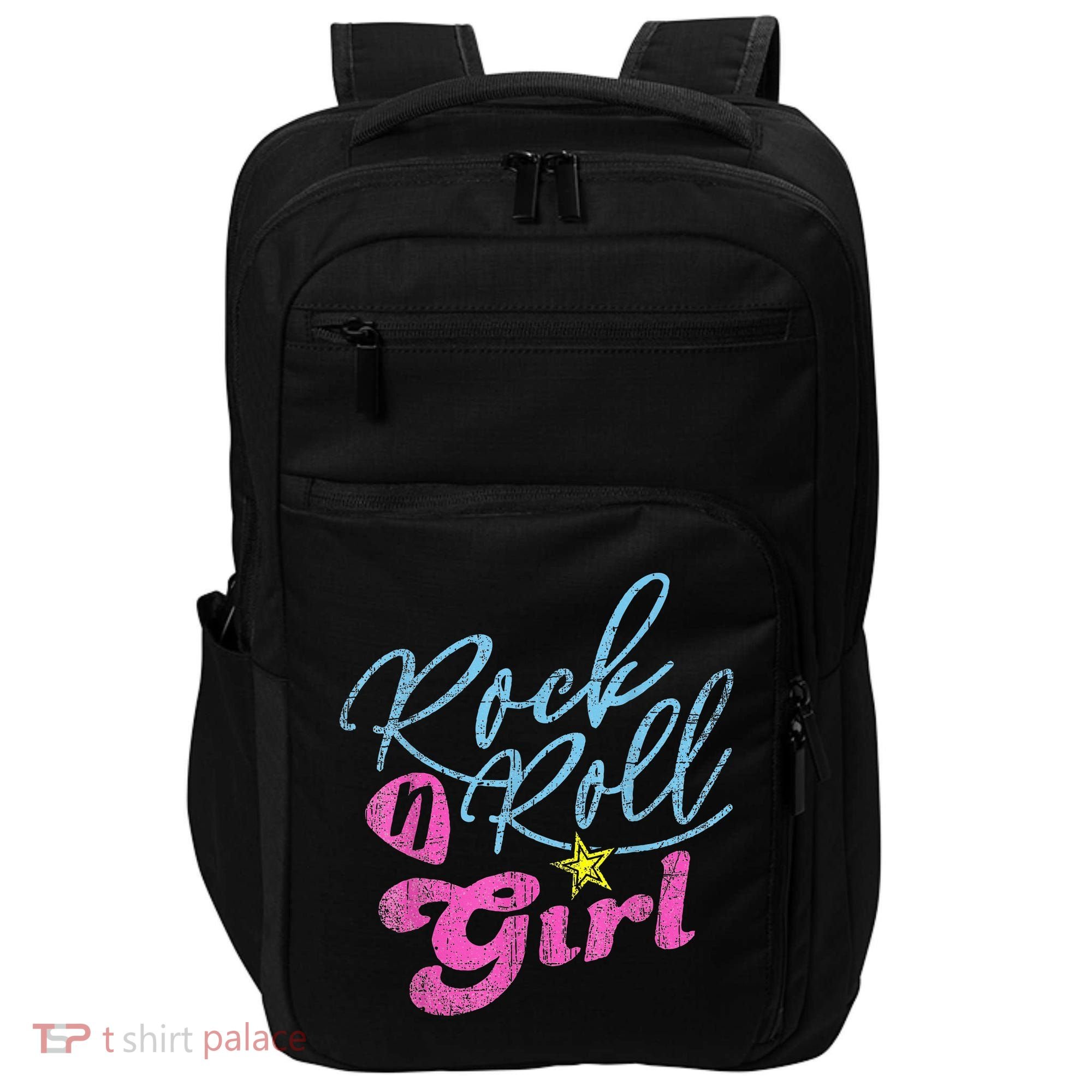 Rock N Roll Girl Purple Darla Impact Tech Backpack