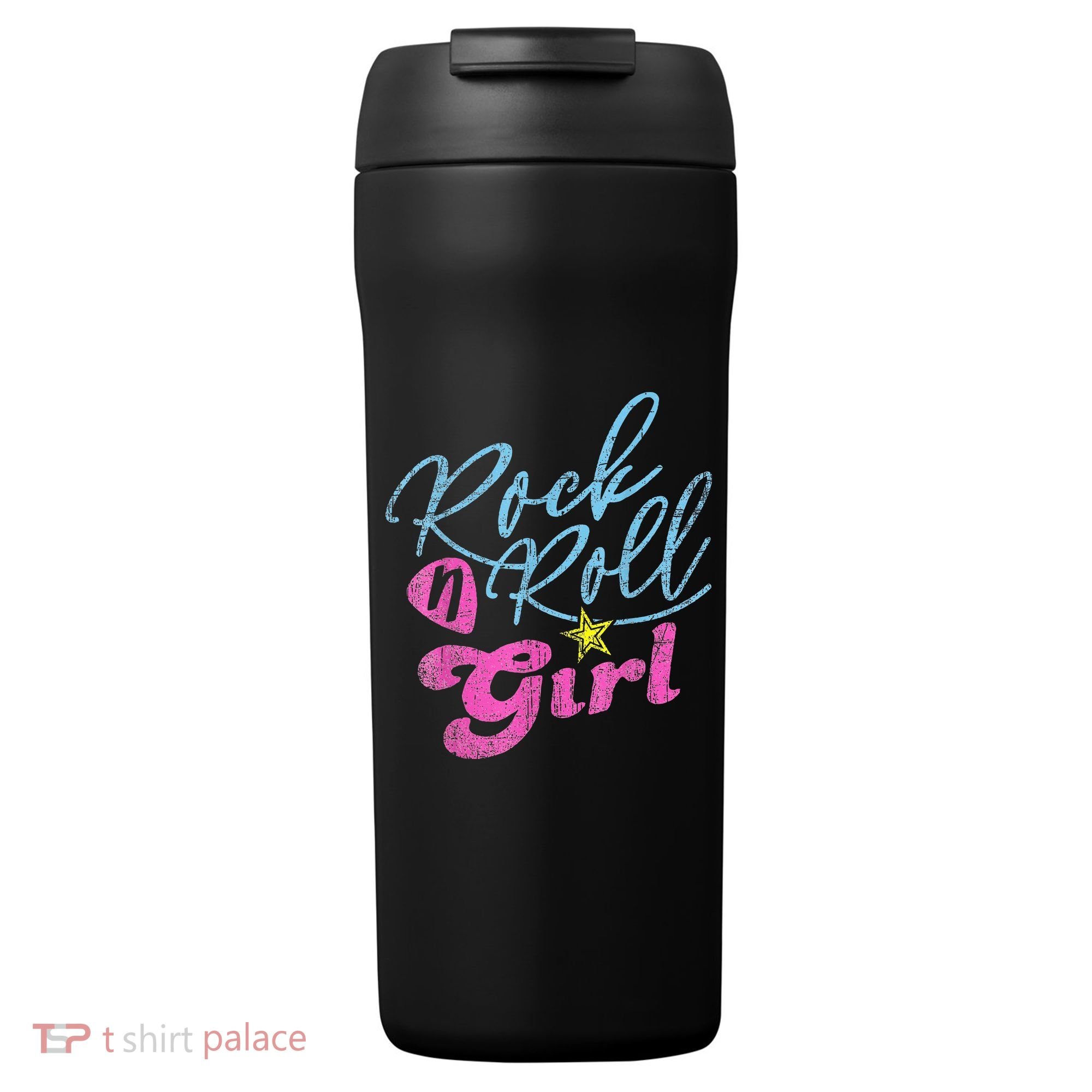 Rock N Roll Girl Purple Darla 24oz Duet Stainless Steel Tumbler