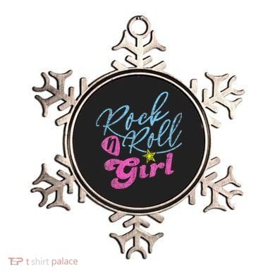 Rock N Roll Girl Purple Darla Ornament