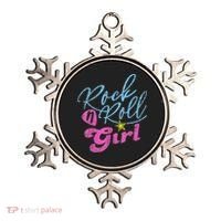 Rock N Roll Girl Purple Darla Ornament thumb 0