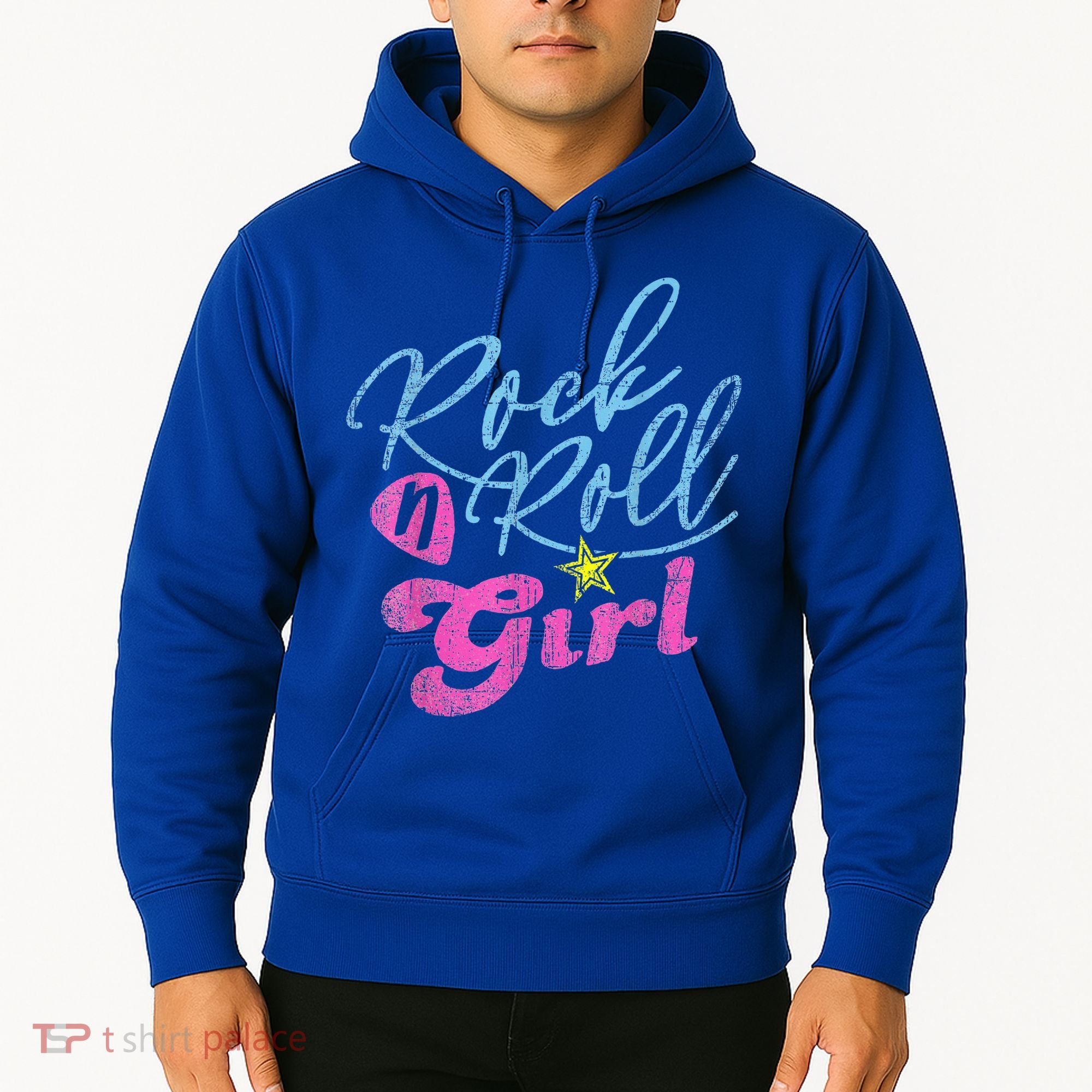Rock N Roll Girl Purple Darla Hoodie