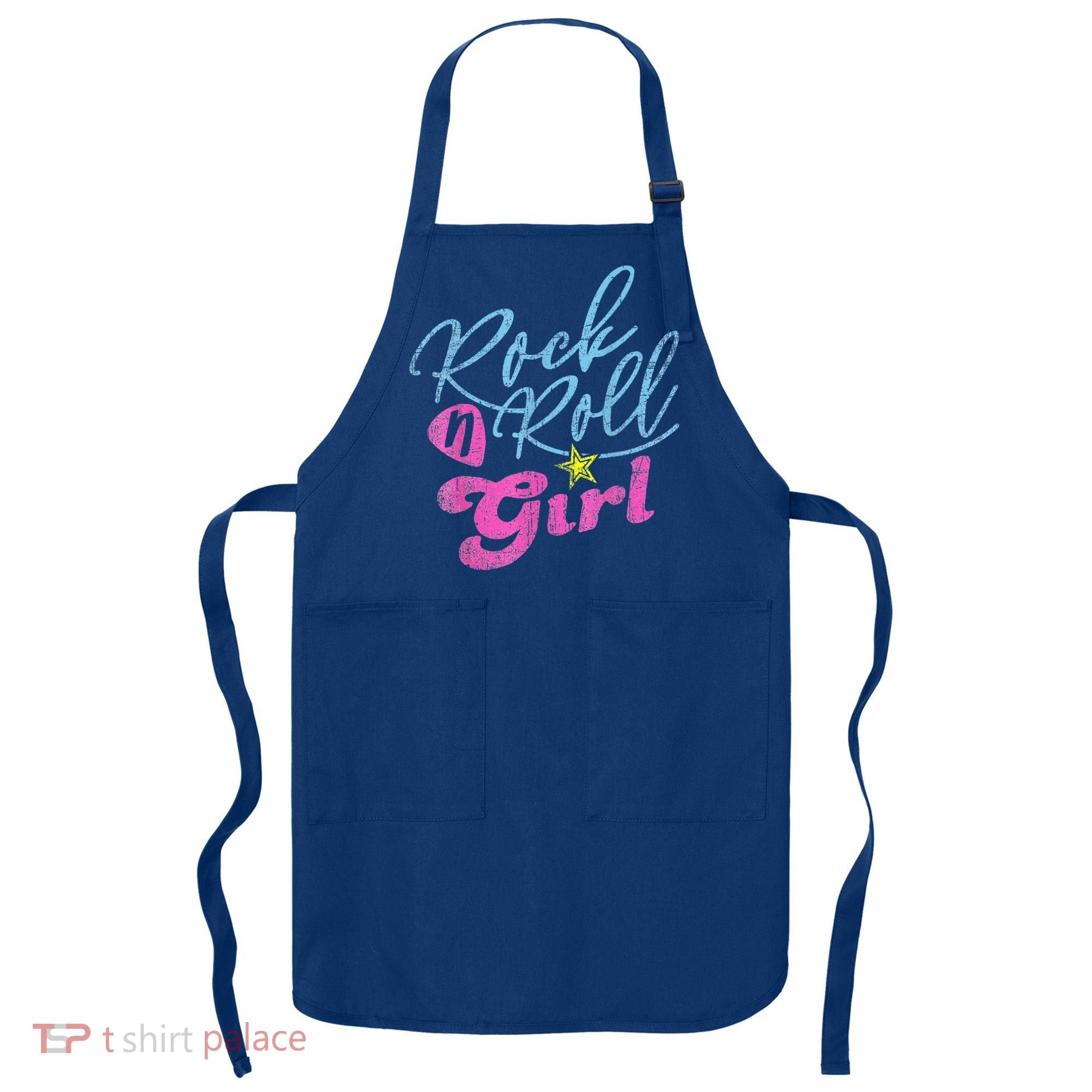Rock N Roll Girl Purple Darla Apron