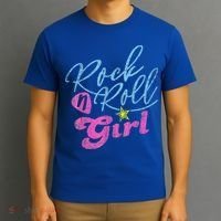 Rock N Roll Girl Purple Darla T-Shirt thumb 3
