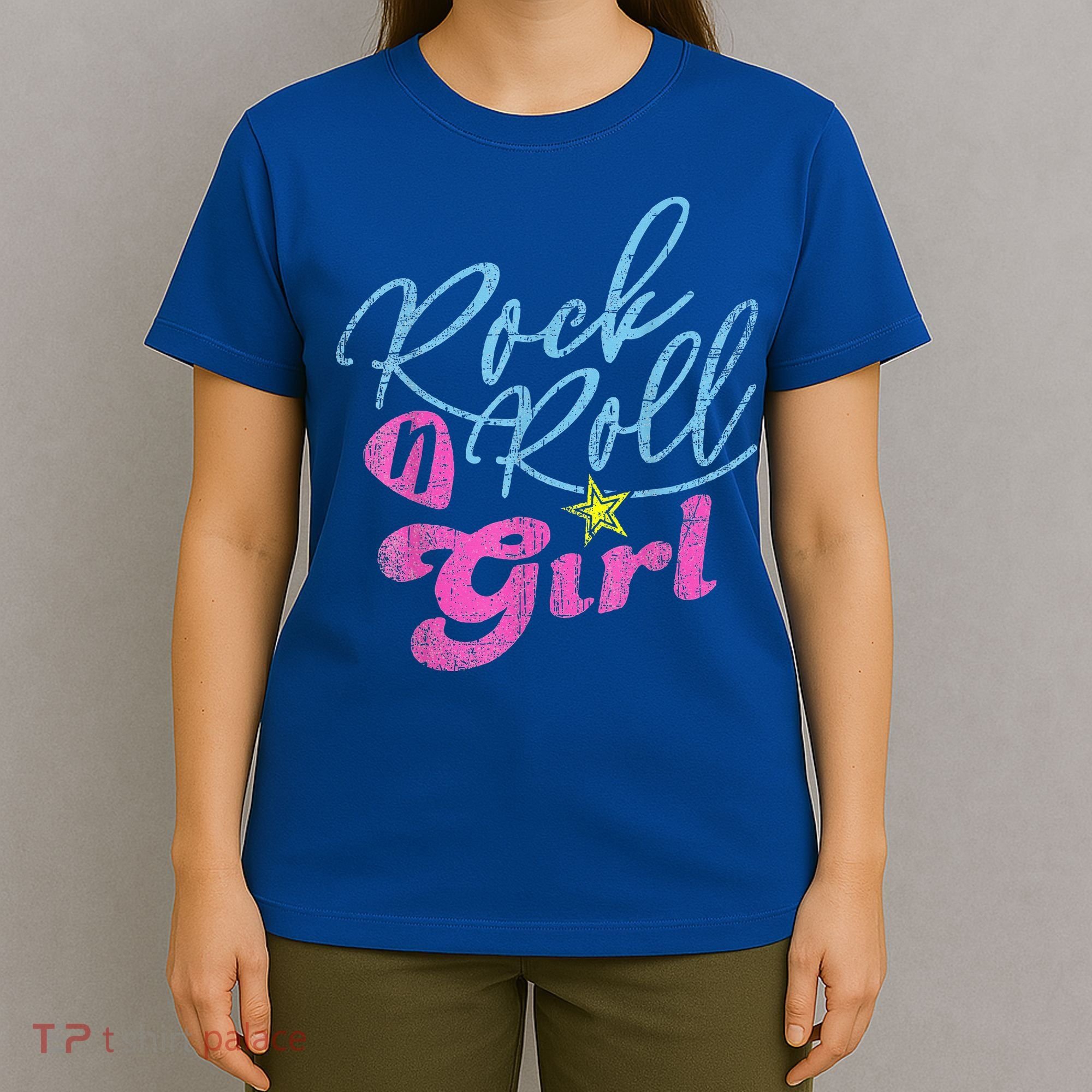 Rock N Roll Girl Purple Darla T-Shirt