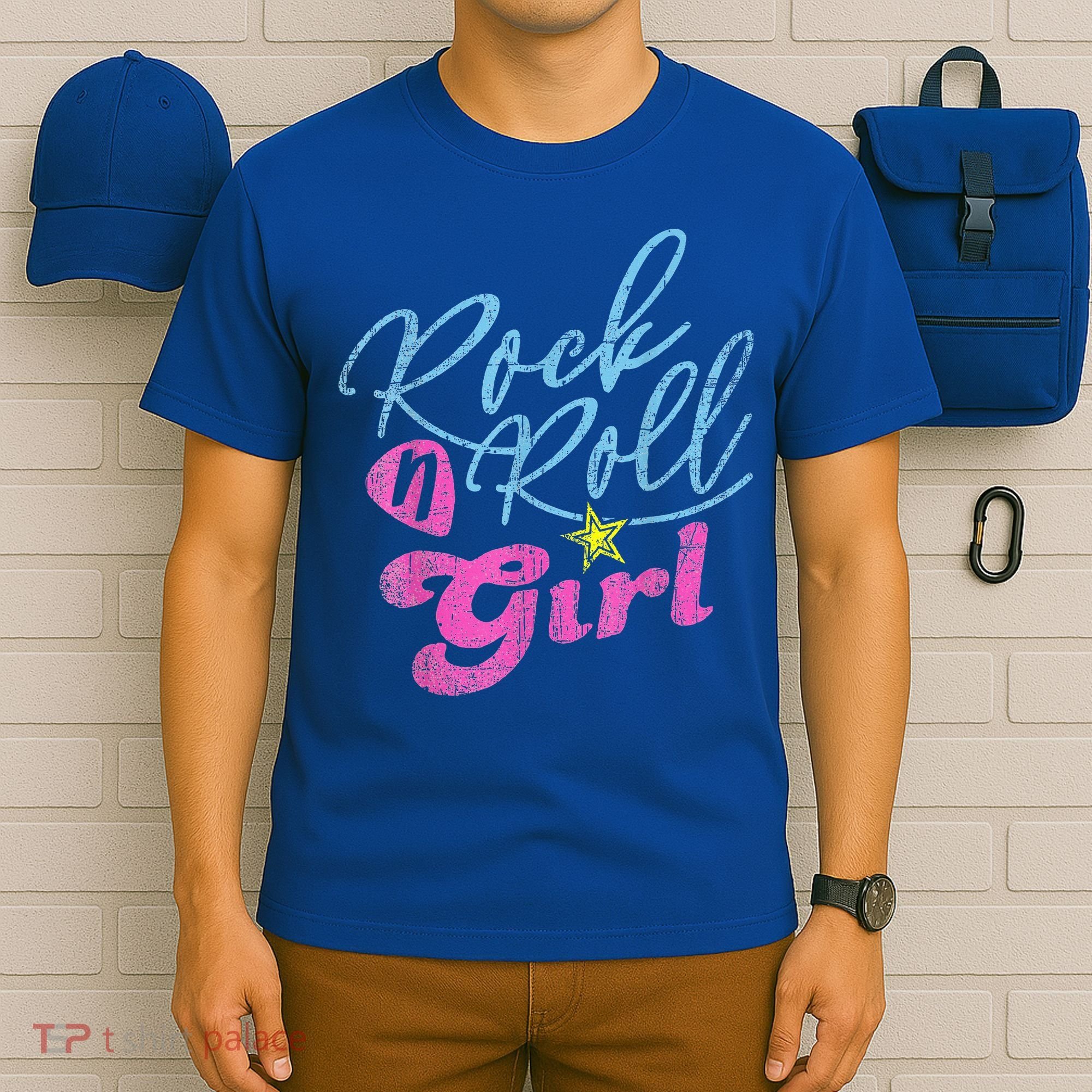Rock N Roll Girl Purple Darla T-Shirt