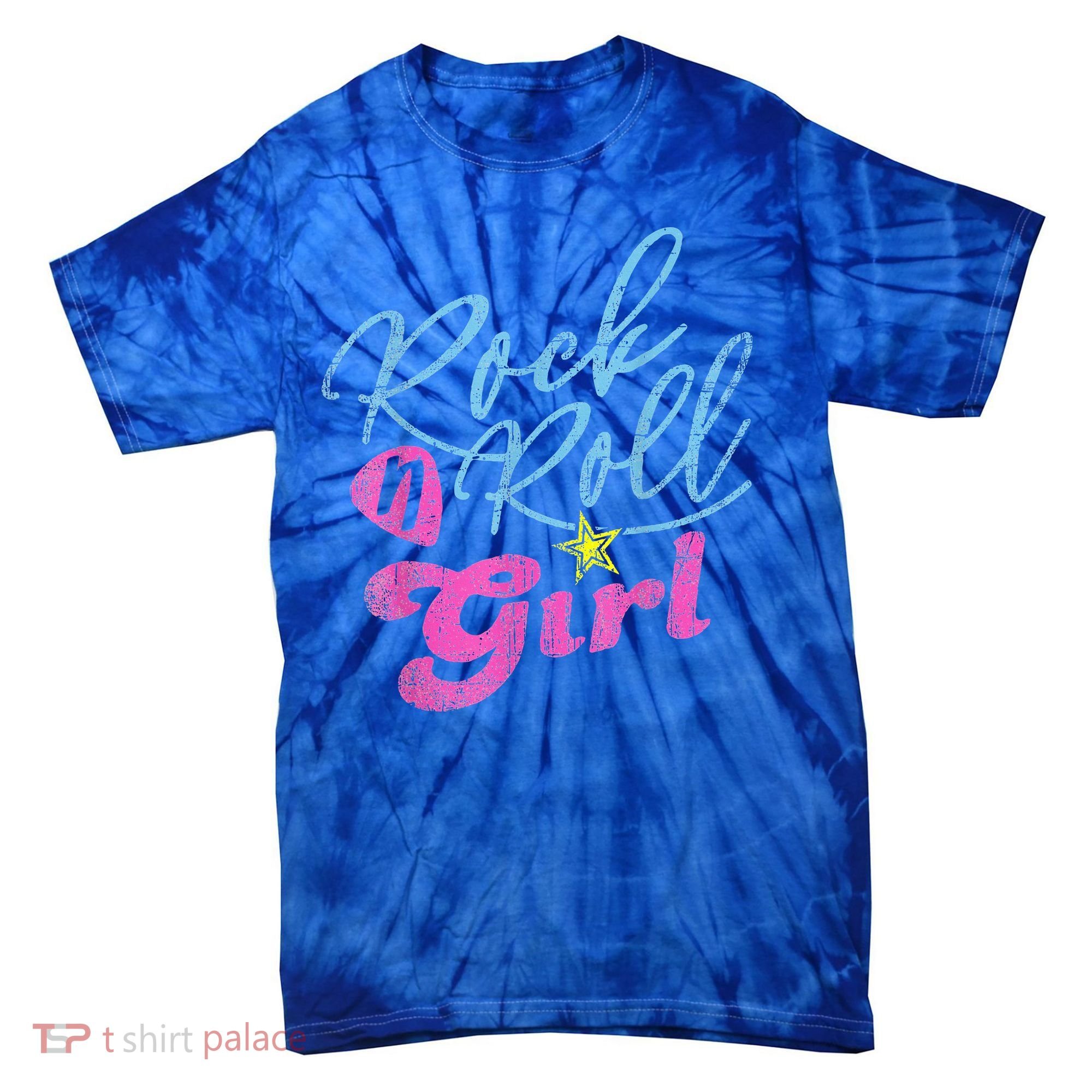 Rock N Roll Girl Purple Darla Tie-Dye T-Shirt