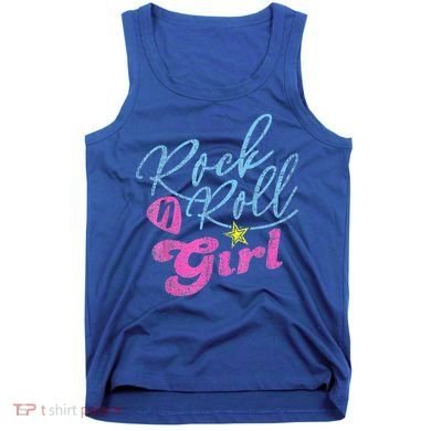 Rock N Roll Girl Purple Darla Tank Top