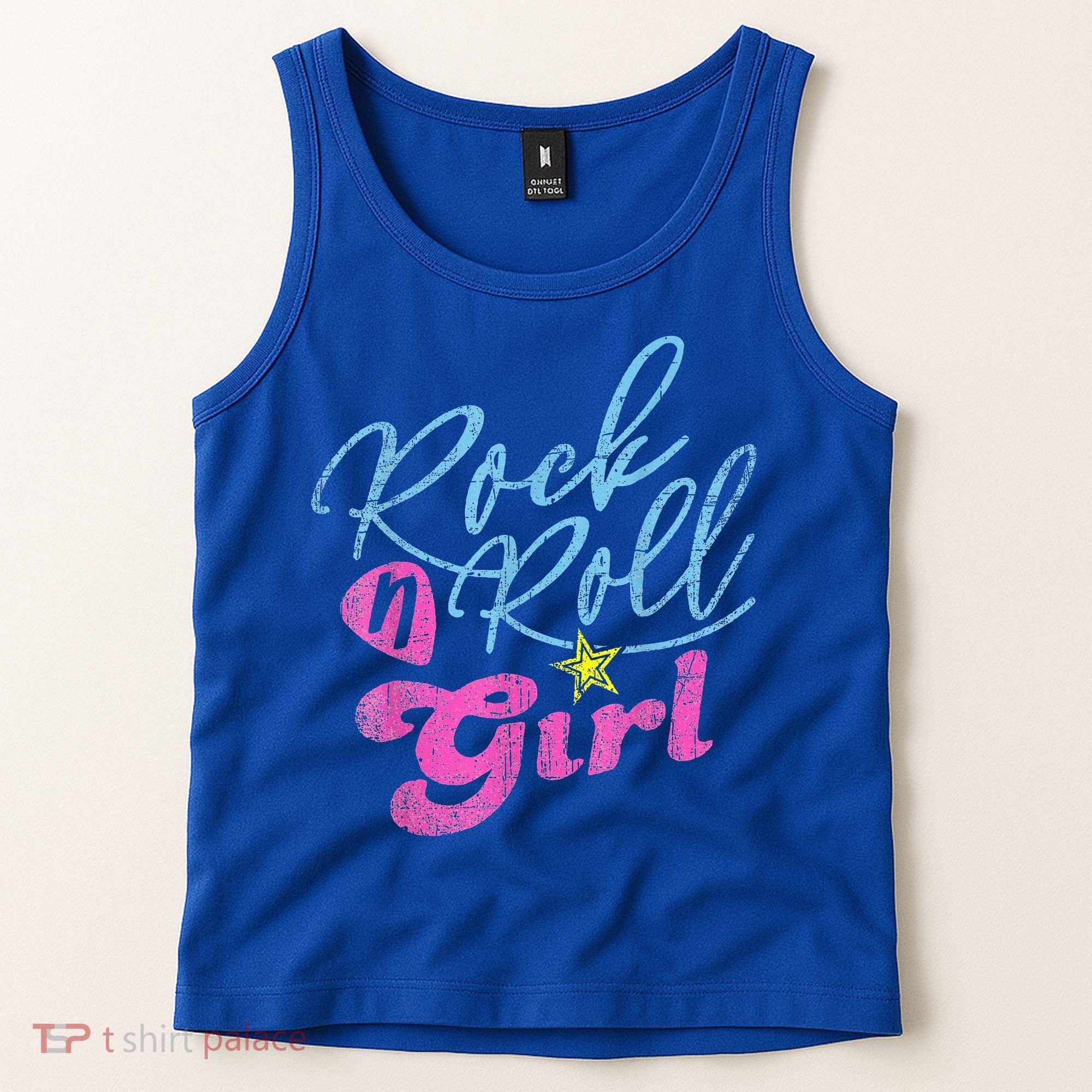Rock N Roll Girl Purple Darla Tank Top