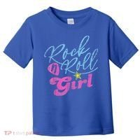 Rock N Roll Girl Purple Darla Toddler T-Shirt thumb 0